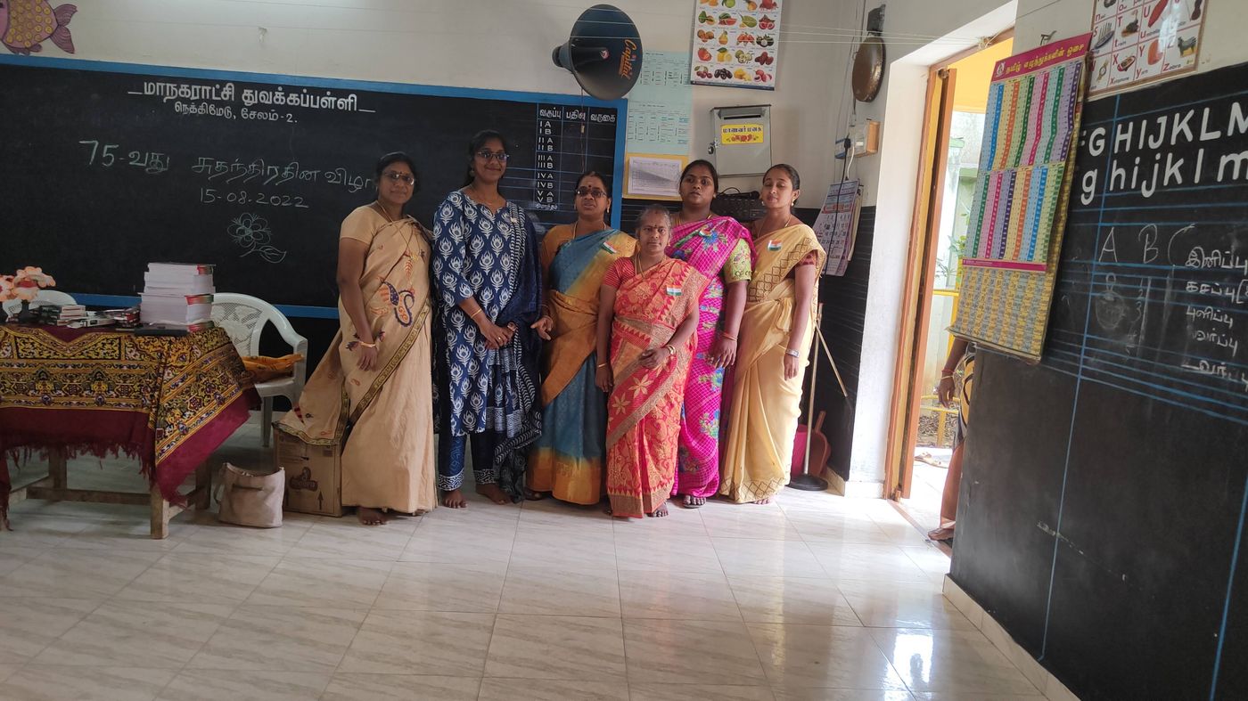 Community engagement β Independence Day at a Salem government school