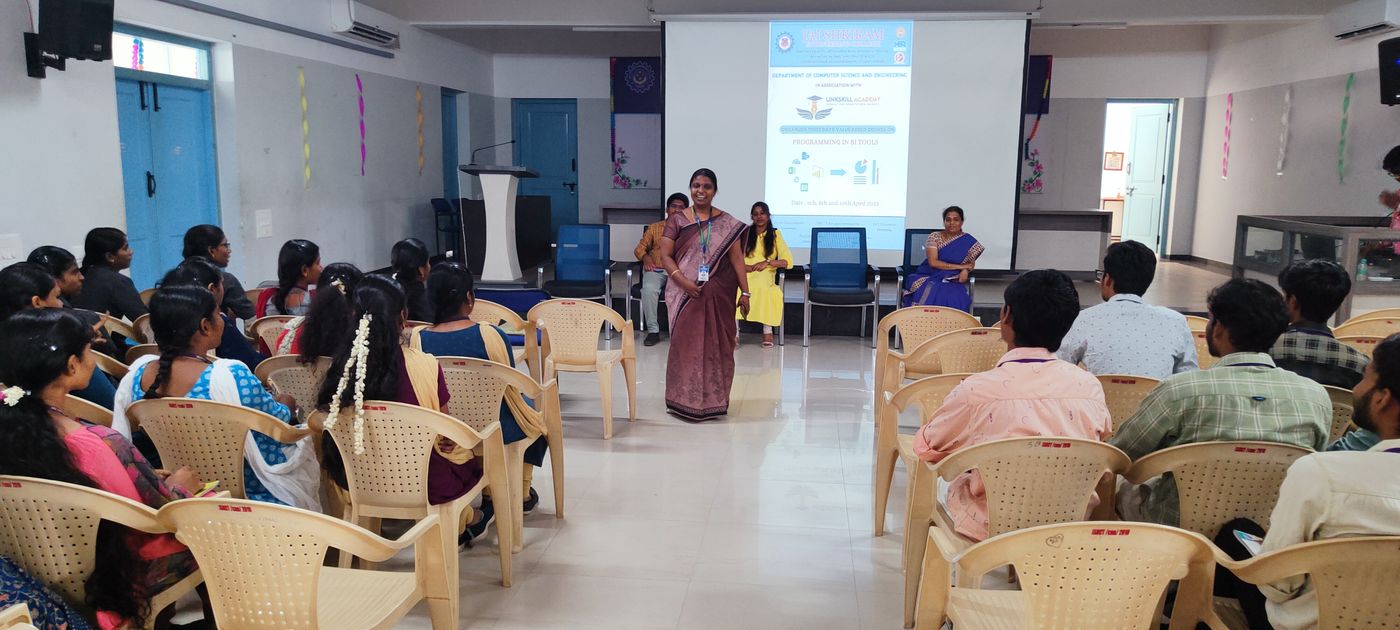 3-Day Value-Added Course on BI Tools β Jai Shriram Engineering College Γ Linkskill Academy